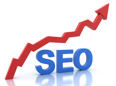 tfwco.com inbound marketing-this image shows the term SEO with a red arrow moving upward to show steady improvement